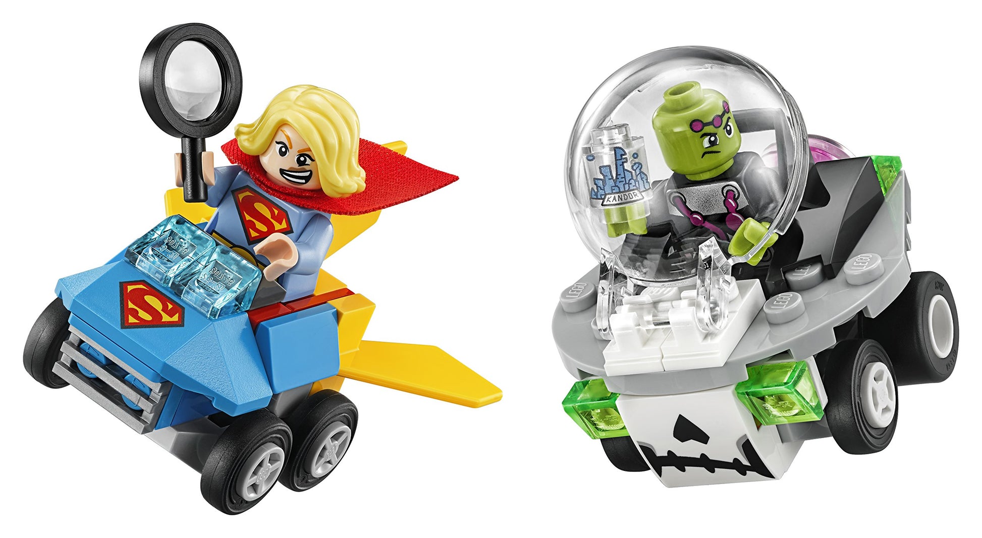 LEGO DC Super Heroes Mighty Micros: Supergirl vs. Brainiac 76094 Building Kit (80 Piece)