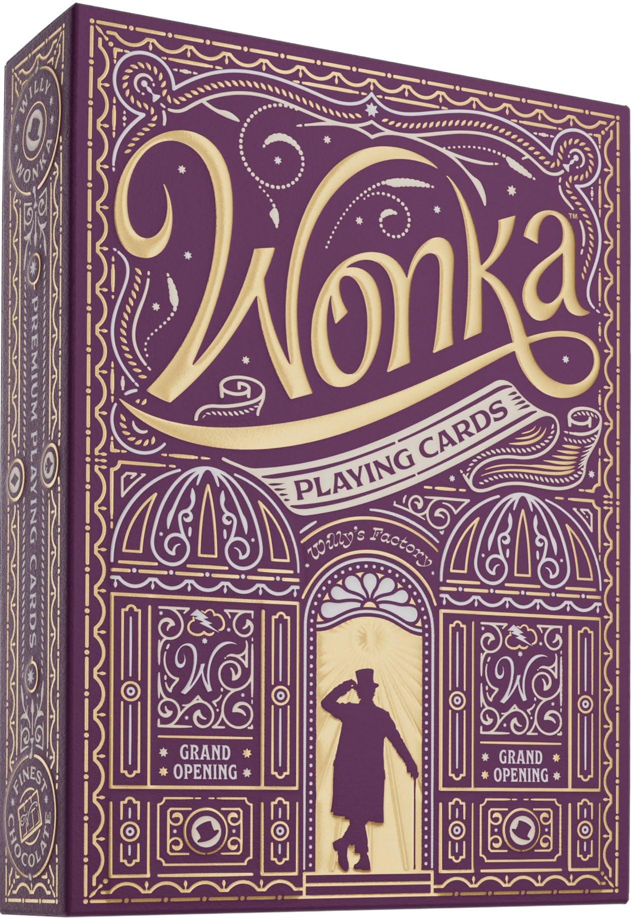 theory11 Wonka Premium Playing Cards, Poker Size Standard Index, Luxury Playing Cards
