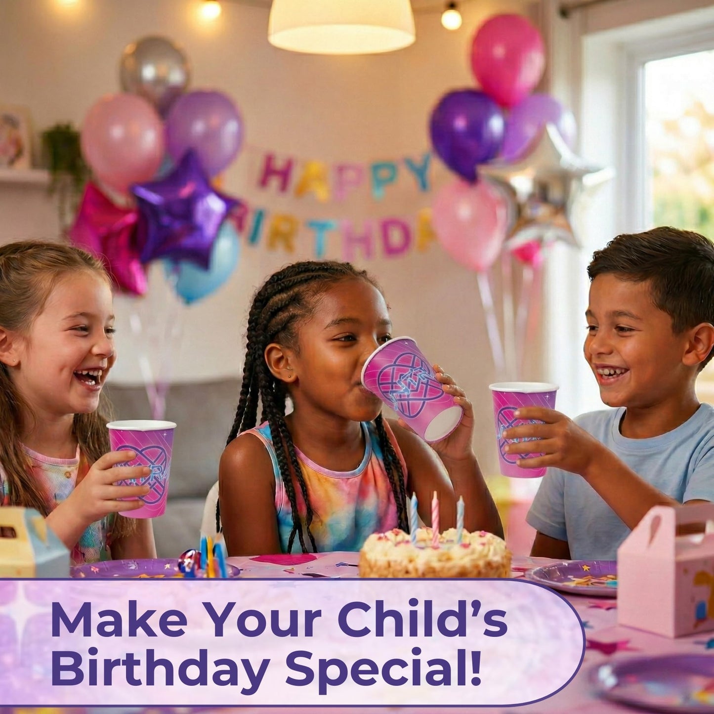 Unique KPop Demon Hunters Cups - 24 Paper Party Cups 9oz - KPop Demon Hunters Birthday Decorations and Party Supplies - for Water, Juice and More