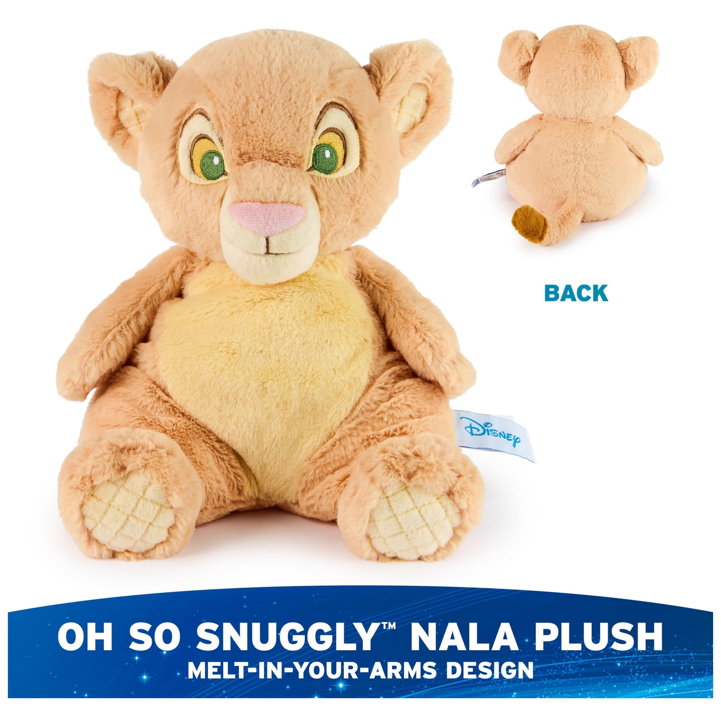 GUND Disney The Lion King Oh So Snuggly Nala 12.5-Inch Plush Toy, Ages 0+