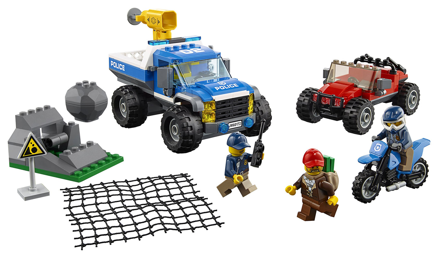 LEGO City Dirt Road Pursuit 60172 Building Kit (297 Pieces)