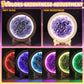 HCHILDHOOD DIY Moon Lamp Night Light Kit, Make Your Own Moon Lamp with Colourful RGB Light Arts and Crafts for Kids Ages 3-12, Creative Activity