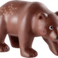 HABA Little Friends Forest Animals Multi-Pack Playset with 4 Chunky Plastic Toy Figures for Ages 3+