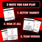 LarzCardz - Weird Drinking Game for Adults - 216 Fun Dare & Challenge Party Cards for Group Game Nights, College, 21st Birthday