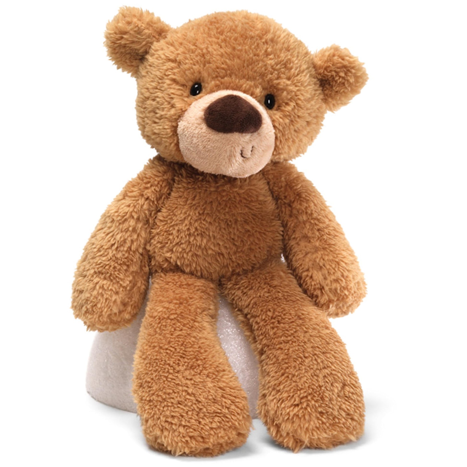 GUND Fuzzy Teddy Bear, Premium Stuffed Animal for Ages 1 and Up, Beige, 13.5”