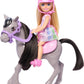 Barbie Club Chelsea Doll, Horse & Riding Theme Playset