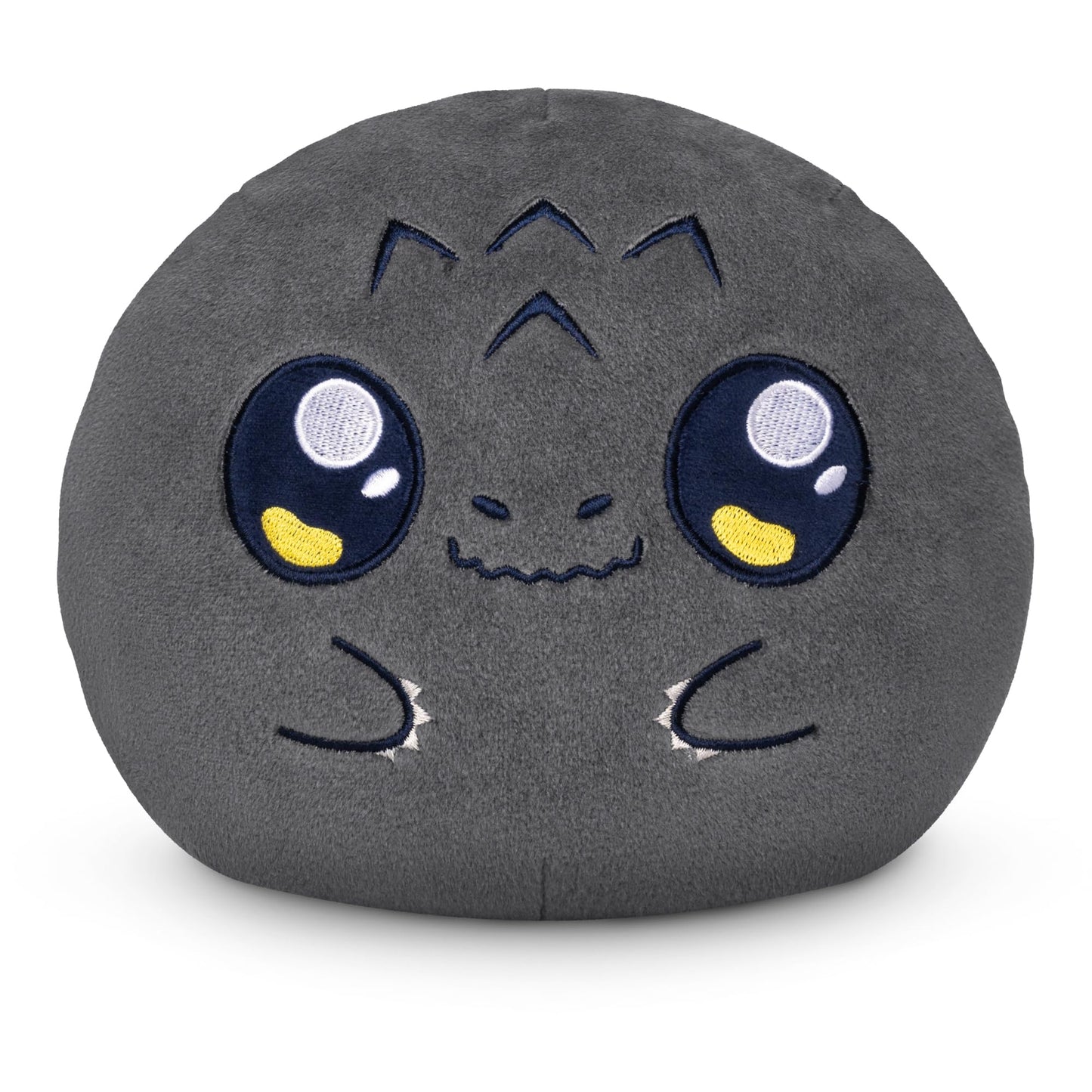 TeeTurtle Reversible Godzilla 6-Inch Two-Sided Flip Plush Toy with Embroidered Details - Cute Mini Collectible Plush for Kids, Teens, and Adults