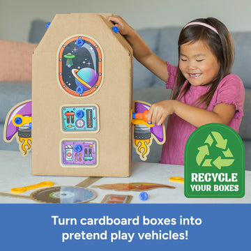 Educational Insights Boxineers Cardboard Vehicles
