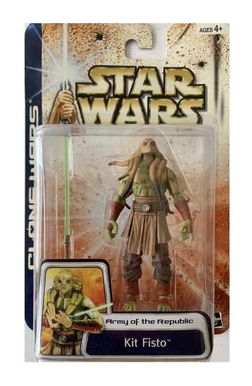 Star Wars- Clone Wars Kit Fisto-army of the Republic