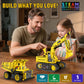 5-in-1 STEM Robotics Kits, 550 PCS Science Kits Building Blocks RC Robot Sets, App & Remote Control, Educational Toys for Kids Age 6 7 9 10 11 13 14+