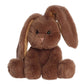 Aurora Vibrant Spring Candy Cottontail Stuffed Animal - Decorative Companion - Endless Fun - Chocolate 8 Inches