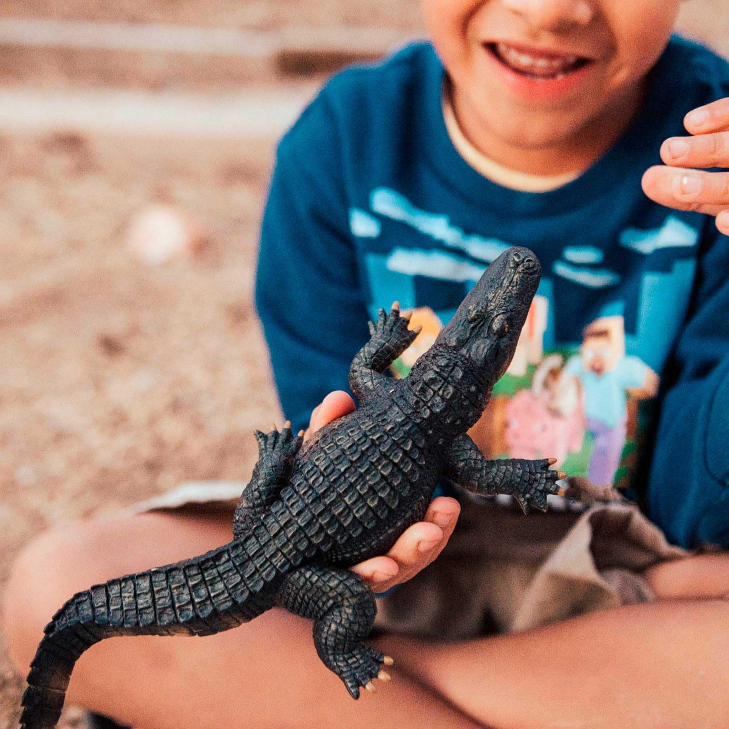 Safari Ltd. Alligator Figurine - Detailed 10.5" Plastic Gator Figure - Fun Educational Play Toy for Boys, Girls and Kids Ages 1+
