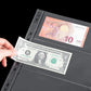 Uncle Paul 300 Pockets Banknote Sleeves 100 Sheets Currency Holder
