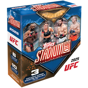 2025 Topps Stadium Club UFC - Factory Sealed - Mega Box