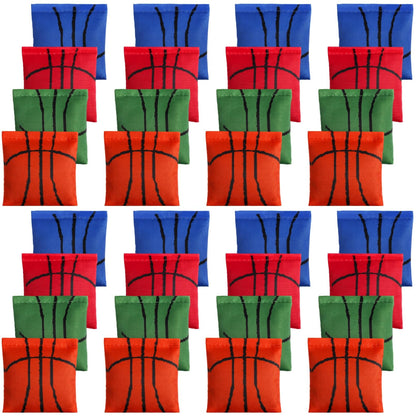 Dyrfolm 32 Pack Mini Bean Bags Colorful Cornhole Bean Bags,2.36 X 2.36 Inch