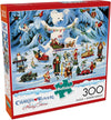 Buffalo Games - Charles Wysocki - Jingle Bell Teddy - 300 Piece Puzzle