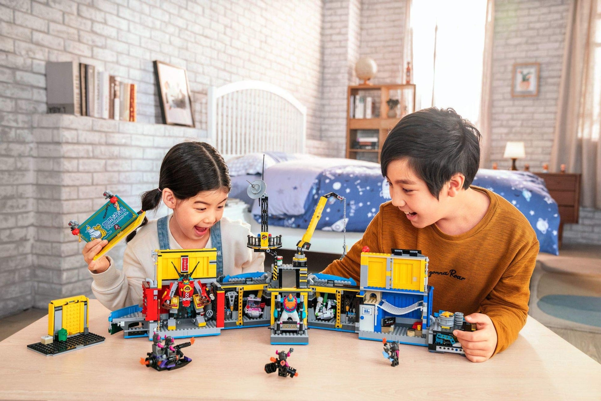 LEGO Monkie Kid: Monkie Kid’s Team Secret HQ 80013 Building Kit (1,959 Pieces) Amazon Exclusive