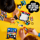 LEGO DOTS Disney Mickey & Minnie Mouse Back-to-School Project Box 41964 6in1 Toy Arts and Crafts Building Set with Bag Tags, Sticker Patch and Desk