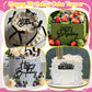 15 PCS Black Happy Birthday Cake Toppers Acrylic Mirror Inserts for Cakes Cupcakes Desserts 15 Styles