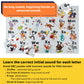Animal Antics Alphabet Puzzles for Toddlers 3-5, ABC Puzzle, Toddler ABC Learning Toys, Preschool & Kindergarten Learning Toys for Kids