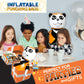 INFLATABLE DUDES Panda Toy 47" - Kids Punching Bag | Sand-Base