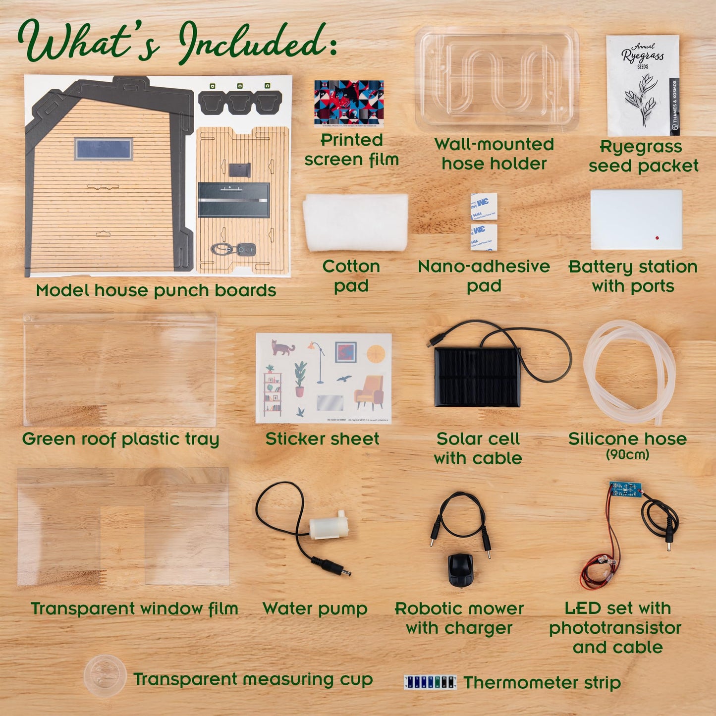 Thames & Kosmos Green Engineering STEM Kit | Build & Experiment with an Energy-Efficient Model Home, Explore Clean Energy, Sustainable Living