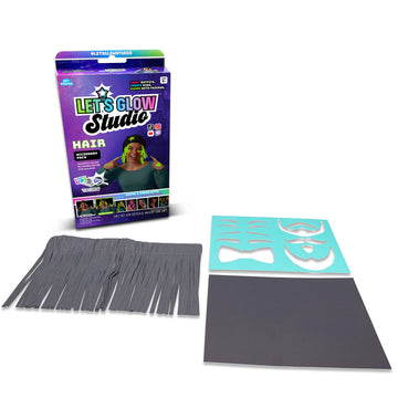 LetsGlow Studio Hair Accessory Pack - for LetsGlow Studio DIY Arts and Crafts Influencer Video Creator Kit - (LetsGlow Studio Sold Separately)