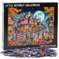 Moonlit Halloween Jigsaw Puzzle 1000 Piece by Vermont Christmas Company - Large Pieces - Fully Interlocking & Randomly Shaped Pieces - 30" x 24"