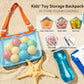 Beach Mesh Shovel with Mesh Beach Bag for Shells Collecting and Filter Sand