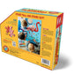 Madd Capp LiL' FLAMINGO 100 Piece Jigsaw Puzzle For Ages 5+ - 4009 - Unique Animal-Shaped Border, Poster Size when completed, Oversized Puzzle Pieces