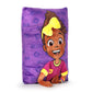 Jay Franco Snuggle Pillow - 15 Inch Kids Ultra-Soft Stuffed Plushie & Cozy Throw Pillow, Official Licensed Character Cushion, Purple - Meekah