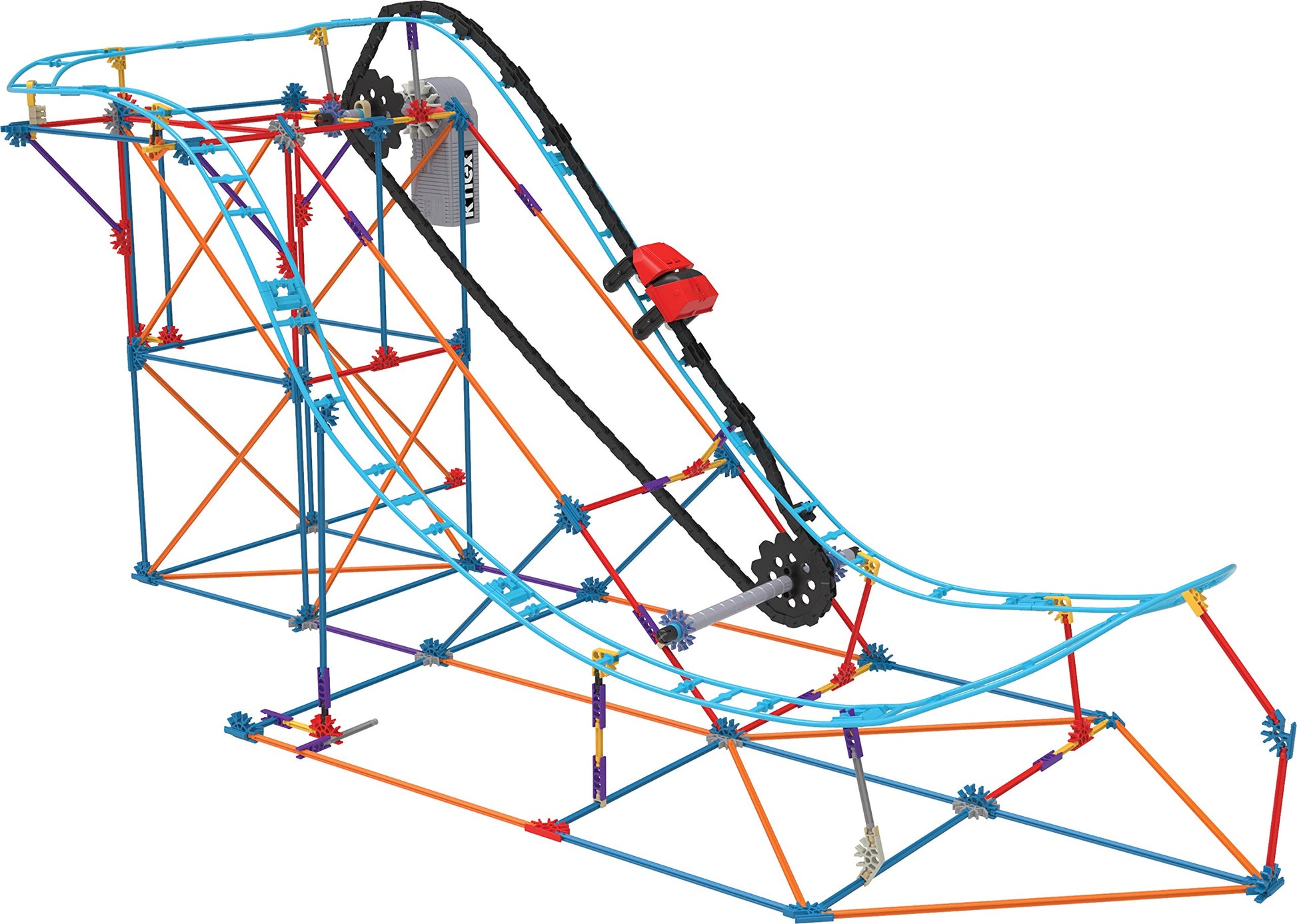 K'NEX Thrill Rides - Cobweb Curse Roller Coaster Building Set - 473Piece - Ages 9+ Construction Educational Toy Building Set