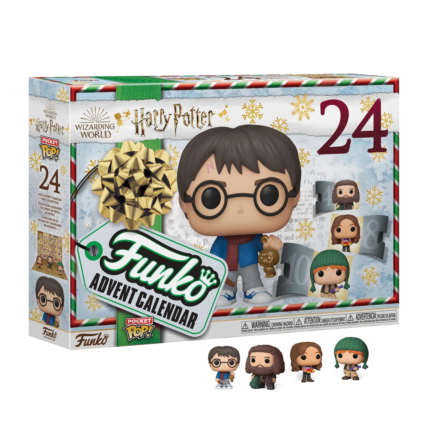 Funko Advent Calendar: Harry Potter - Severus Snape - 24 Days of Surprise - Collectible Vinyl Mini Figures - Mystery Box - Gift Idea - Holiday Xmas
