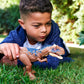 Mattel Jurassic World Dominion Roar Strikers Dinosaur Action Figure with Roaring Sound & Attack Action, Rajasaurus Dino Toy Includes Digital Play