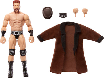Mattel WWE Elite Collection Top Picks Action Figure & Accessories Set, Sheamus 6-inch Collectible with Swappable Hands, Ring Gear & 25 Articulation