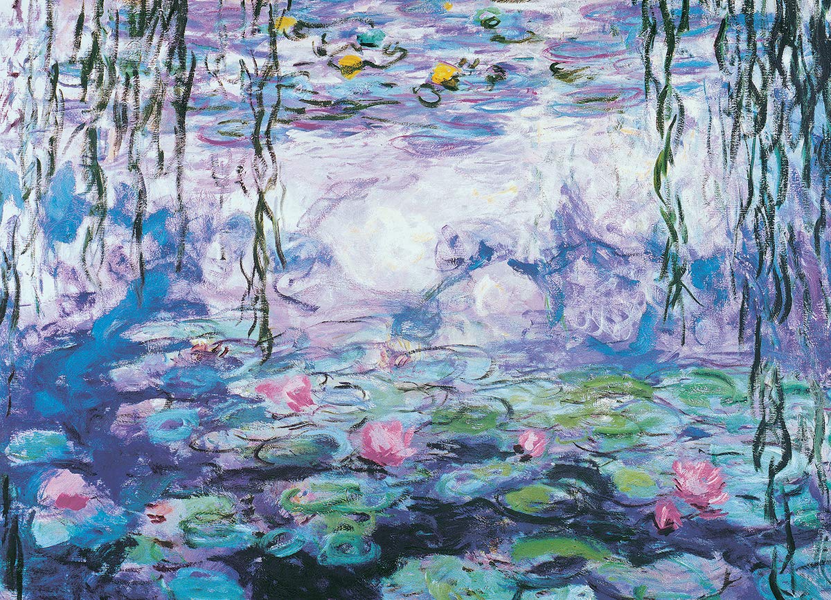 EuroGraphics Waterlilies by Claude Monet 1000 Piece Puzzle