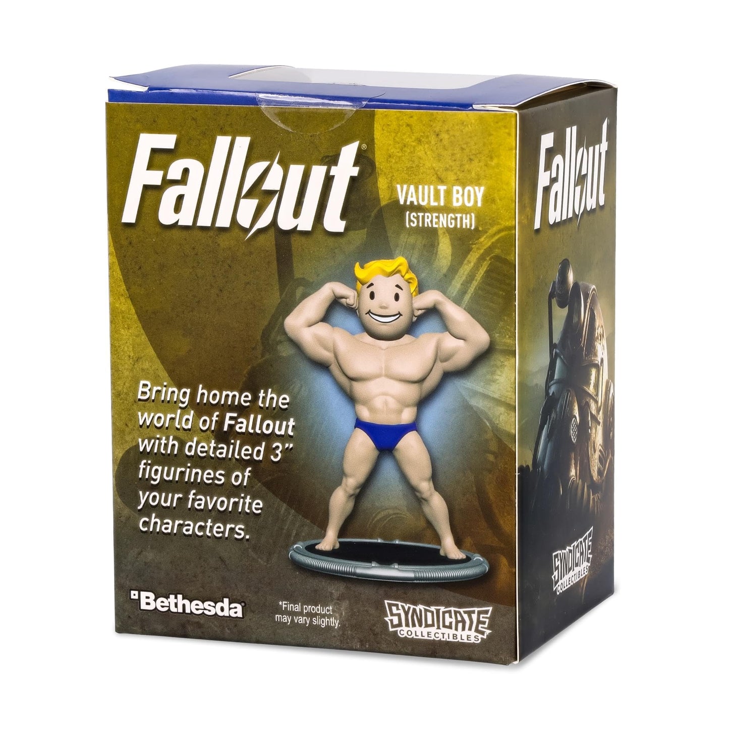 Syndicate Collectibles Fallout Vault Boy (Strength) 3-Inch Mini Figure