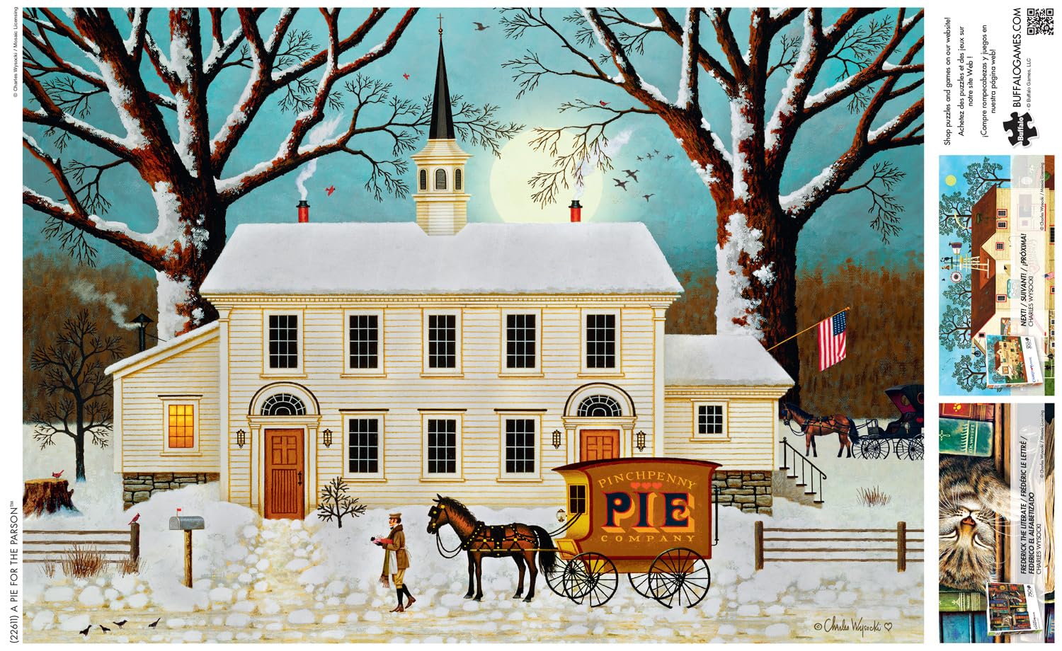 Buffalo Games - Charles Wysocki A Pie for the Parson - 300 Piece Puzzle
