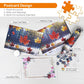 Mini Jigsaw Puzzles for Adults (4 Packs) - 150 Pcs with Reference Blueprint, Micro Puzzle, Comes with Tweezers for Small Pieces, Gift Suitable