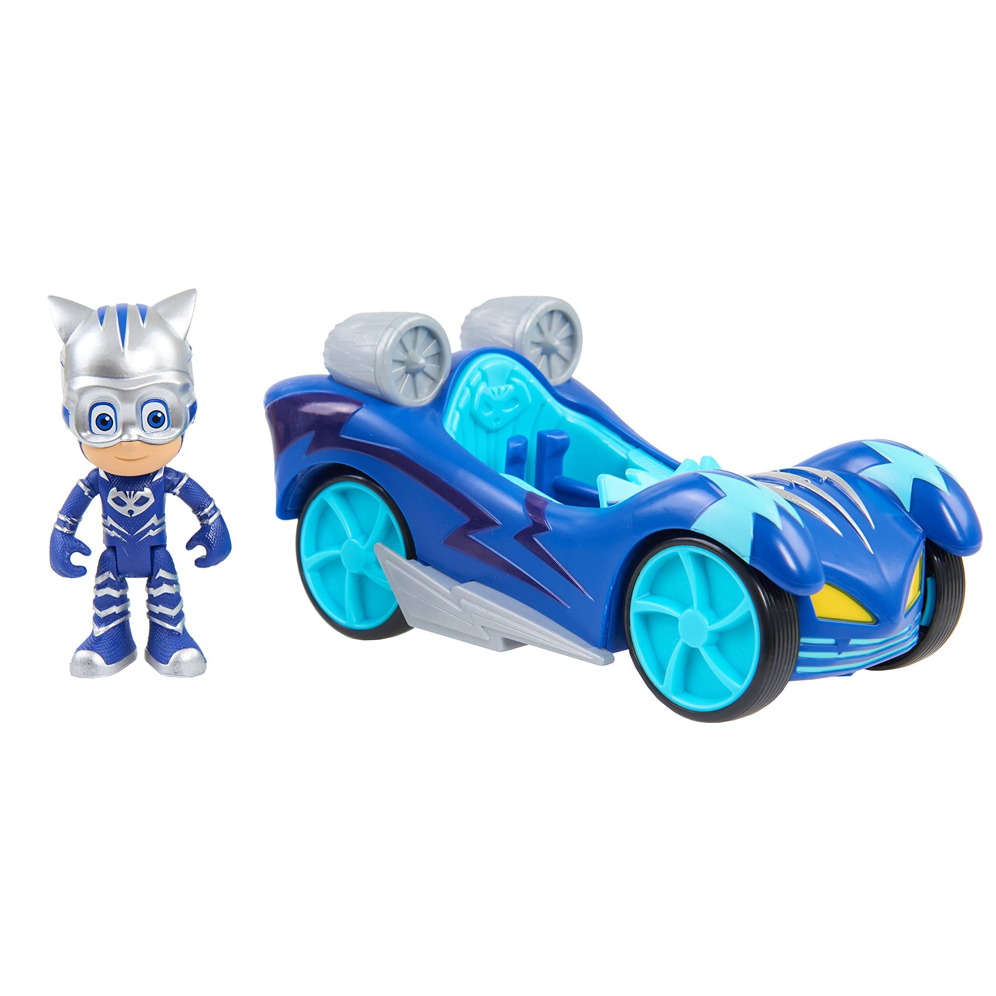 PJ Masks Turbo Blast Vehicles, Cat-Car & Catboy Figure