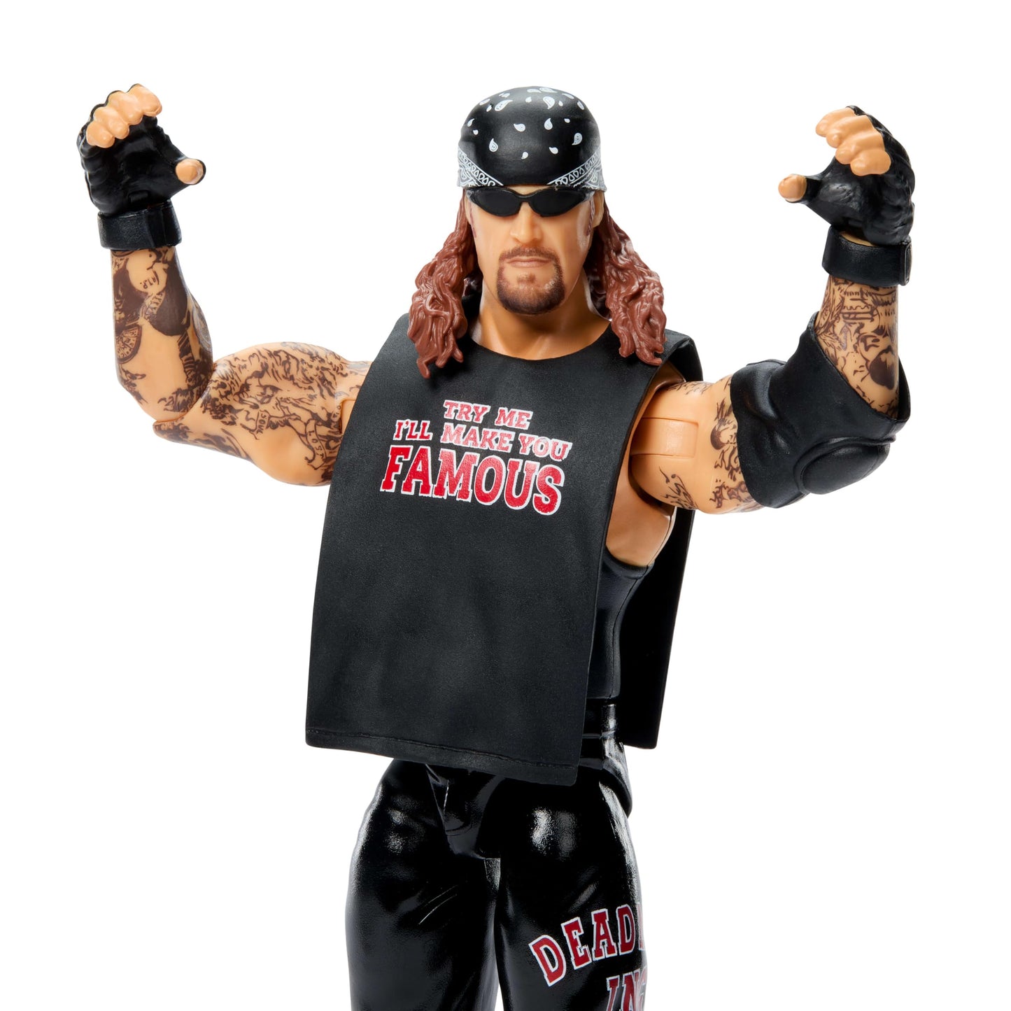 Mattel WWE Undertaker Action Figure, Main Event Series #161, 6-inch Collectible Superstar with 14 Articulation Points & Life-Like Look