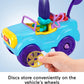 Fisher-Price Imaginext DreamWorks Trolls Toys Branch's Buggy, Push-Along Car & Figure Playset for Pretend Play Kids Ages 3+ Years