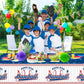 PTECDROTS 4 Pcs Baseball Tablecloths, Plastic Baseball Table Covers Rectangular Table Cloth for Baseball Themed Party Supplies Sports Event Birthday