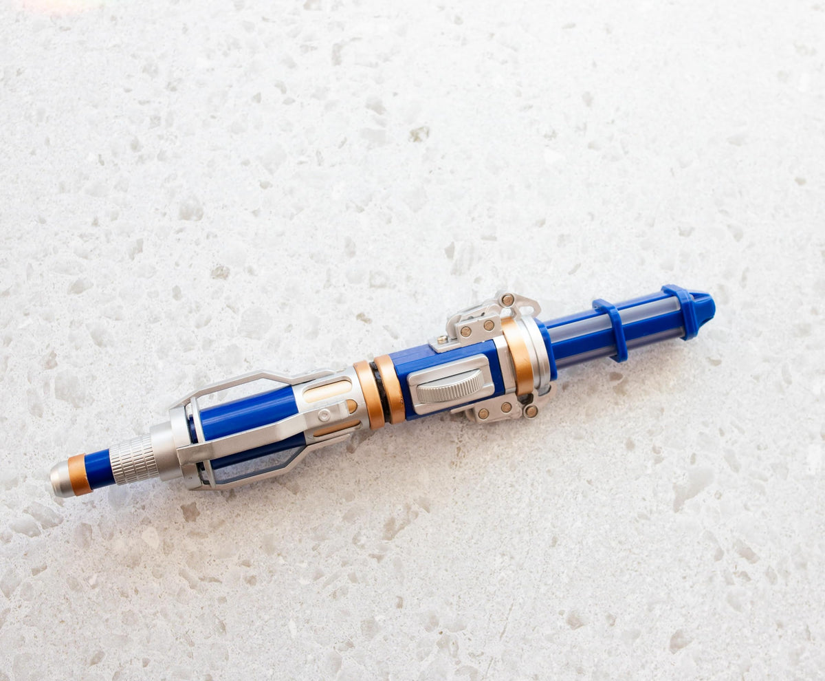 Toynk Doctor Who 12th Doctor Electronic Sonic Screwdriver Prop | Features Light and Sound Effects | Officially Licensed Collectible