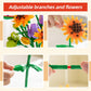 Sawaruita Flowers Sunflower Bouquet Building Set - Botanical Collection Artificial Plant Building Blocks Art Gifts for Adults Women Gilrs