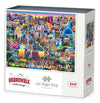 Boardwalk Las Vegas Strip 500 Piece Jigsaw Puzzle Fun Colorful Nevada Puzzles with Premium Box, Gift for Adults and Family 16"x20"