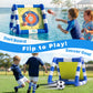 Funscape Kid Soccer Pool Toy Inflatable Float Soccer Goal & Ball Water Game