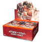 UniVersus: Attack on Titan: Origins of Power - Booster Display - Includes 24 Booster Packs (11 Cards Ea), Deck-Building Card Game, Randomly Assorted