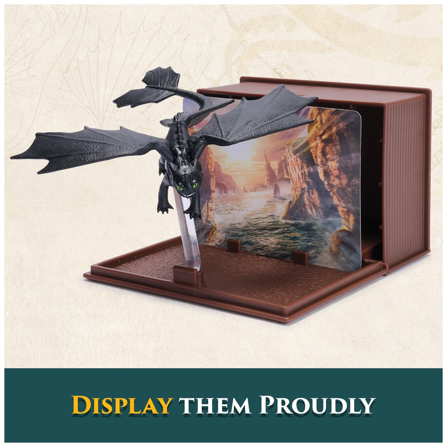 Dreamworks Dragons Book of Dragons Multi-Pack, 3 Dragon Figures