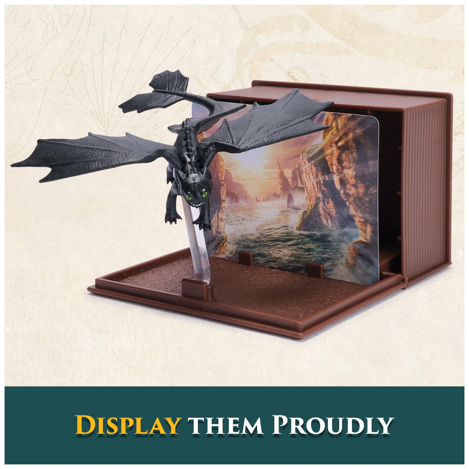 Dreamworks Dragons Book of Dragons Multi-Pack, 3 Dragon Figures